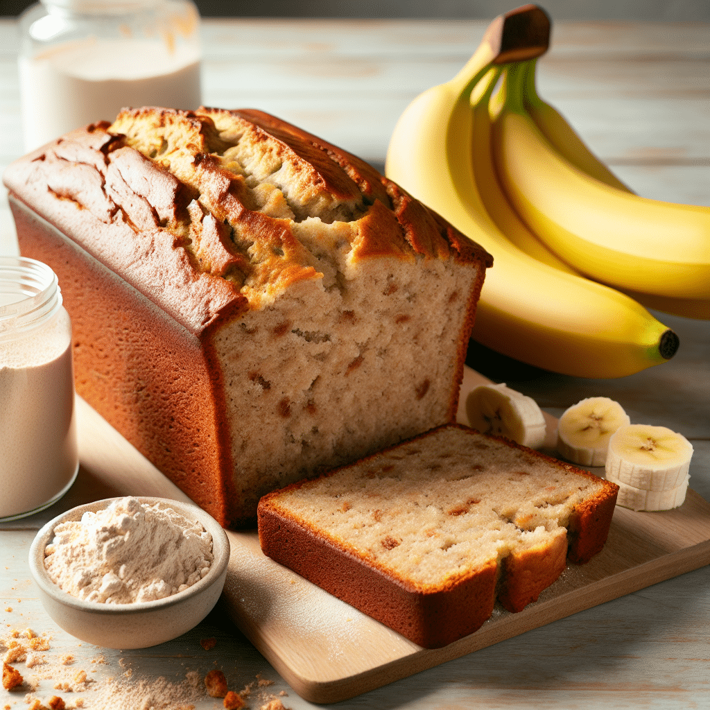 Protein Banana Bread: A Tasty Nutritional Upgrade