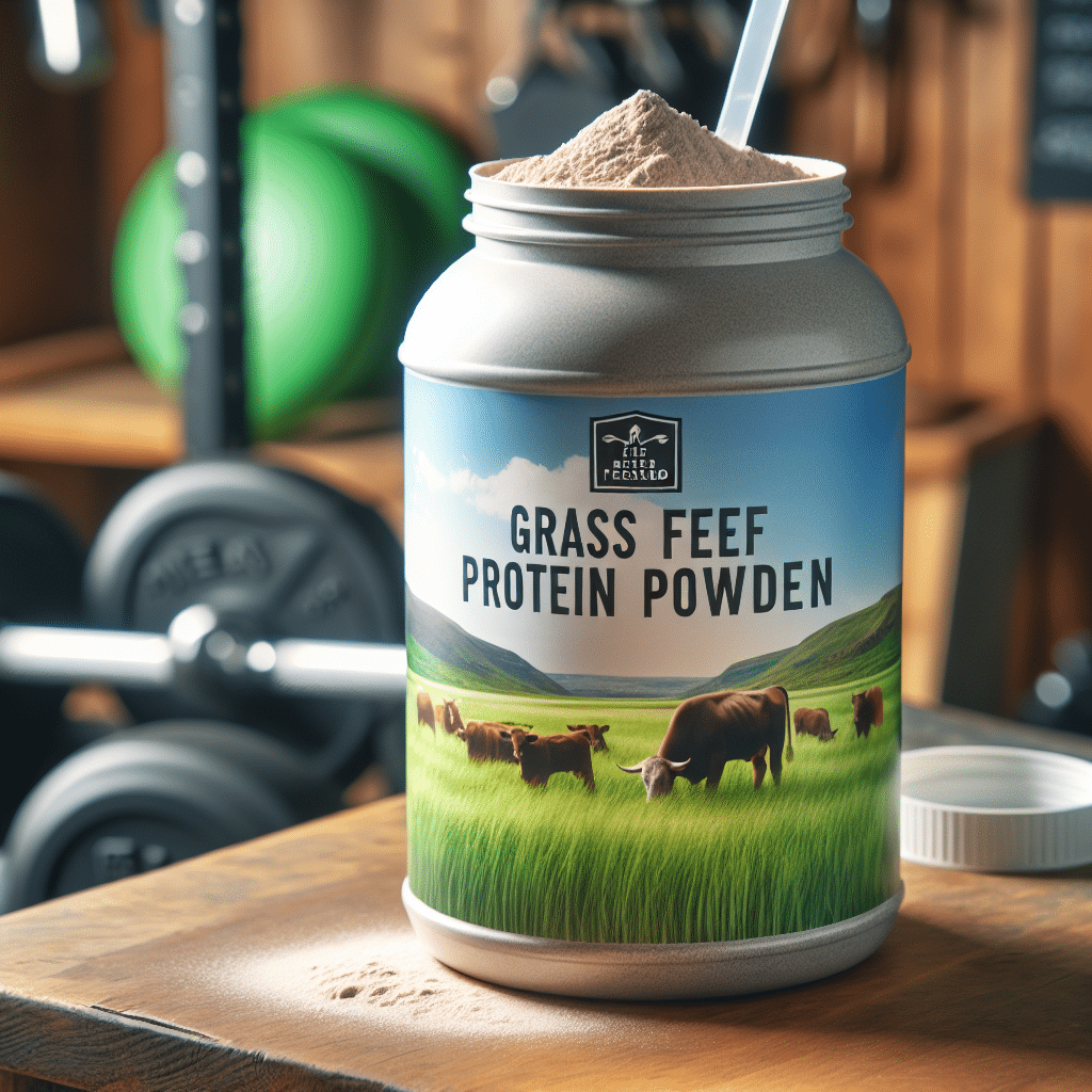 Grass Fed Beef Protein Powder: Pure and Healthy