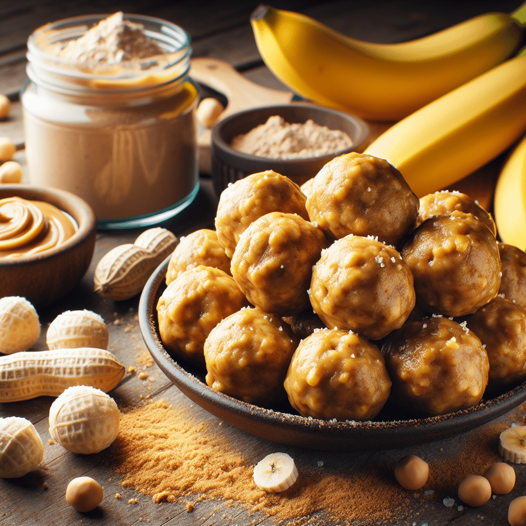 Banana and Peanut Butter Protein Balls: Delicious Duo