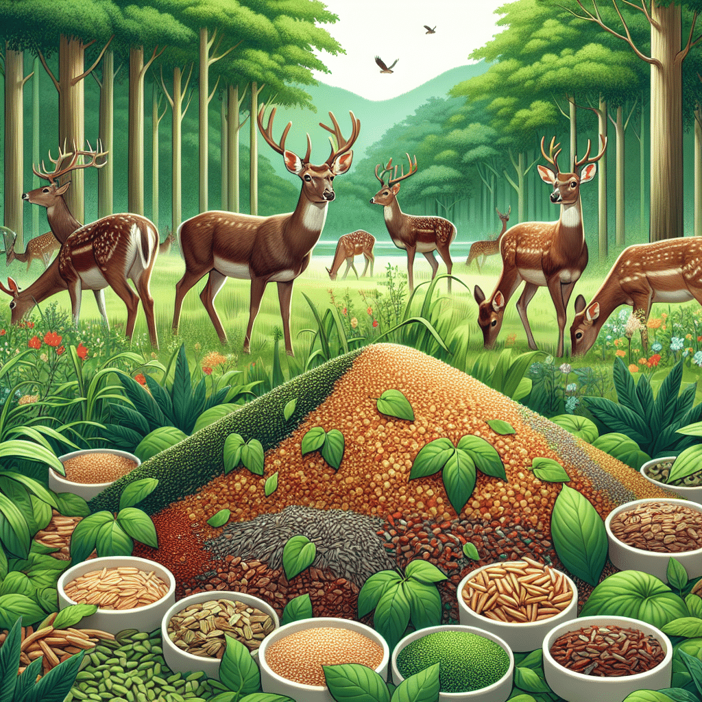 High Protein Deer Feed: Wildlife Nutrition Enhanced