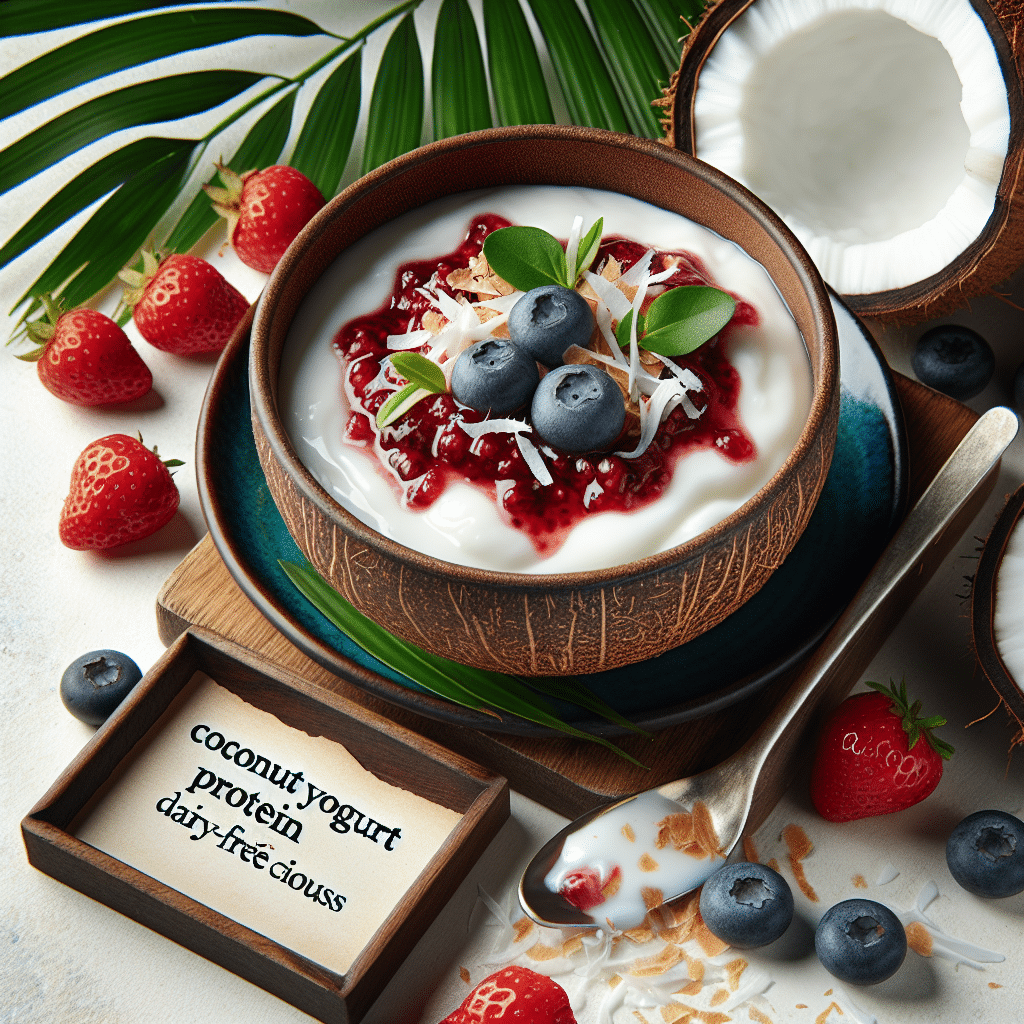 Coconut Yogurt Protein: Dairy-Free Deliciousness
