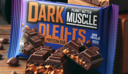Peanut Butter Dark Chocolate Protein Bar: Dark Muscle Delights