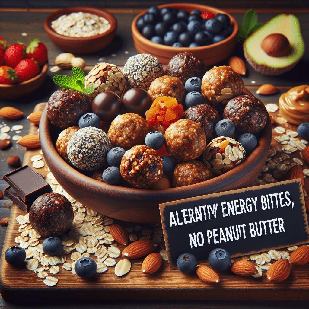 Protein Balls No Peanut Butter: Alternative Energy Bites