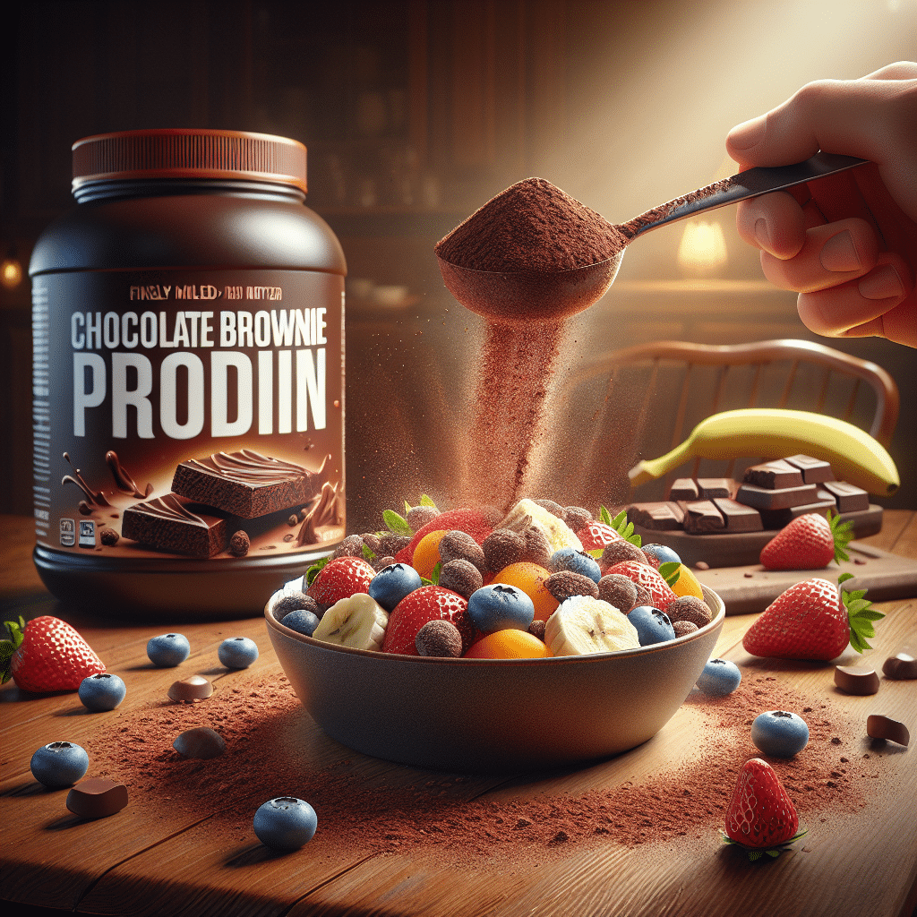 Chocolate Brownie Protein Powder: Decadent Yet Healthy Treats