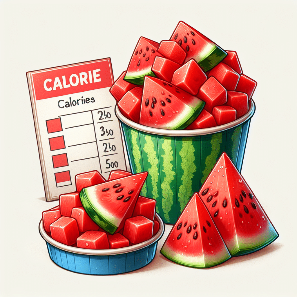 2 Cups Watermelon Chunks Calories: Juicy Bite-Size Snacks