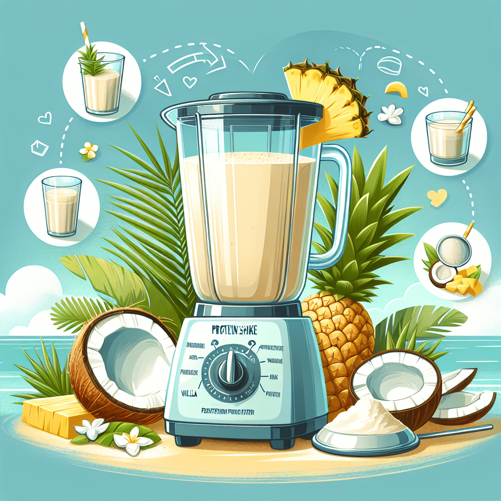 Pina Colada Protein Shake: Tropical and Nutritious Drink Recipes