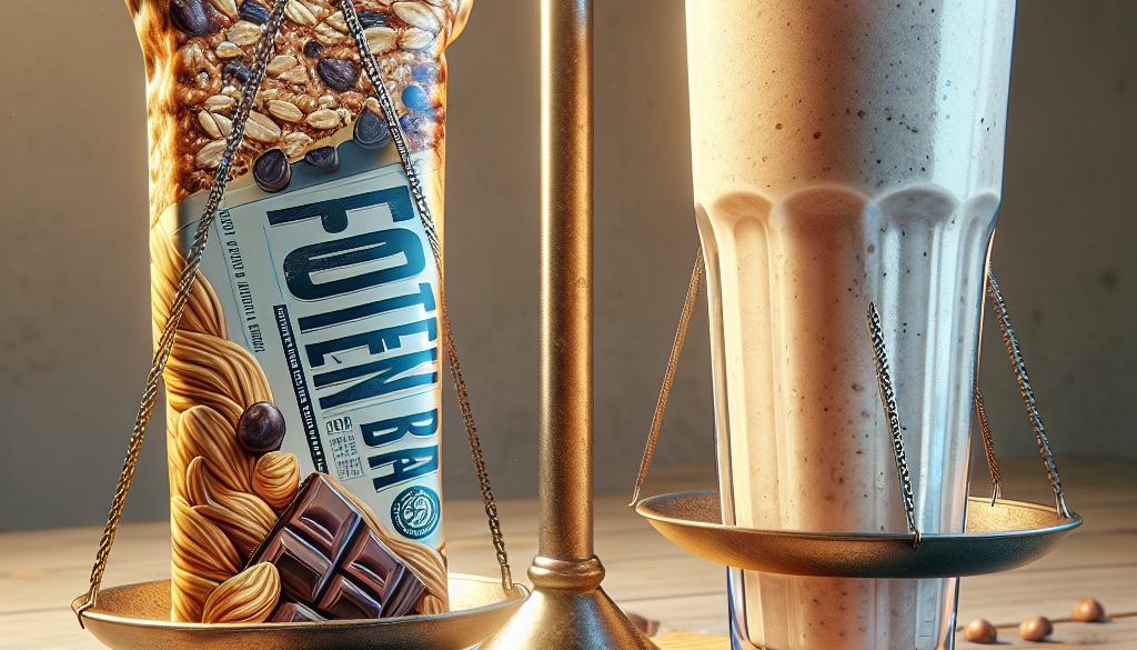 Protein Bar vs Shake: Making the Right Choice