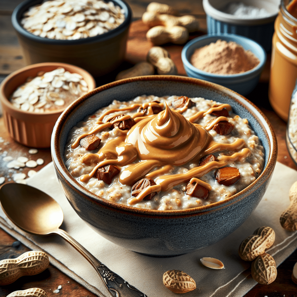 Peanut Butter Protein Oatmeal: Wholesome Muscle Meal