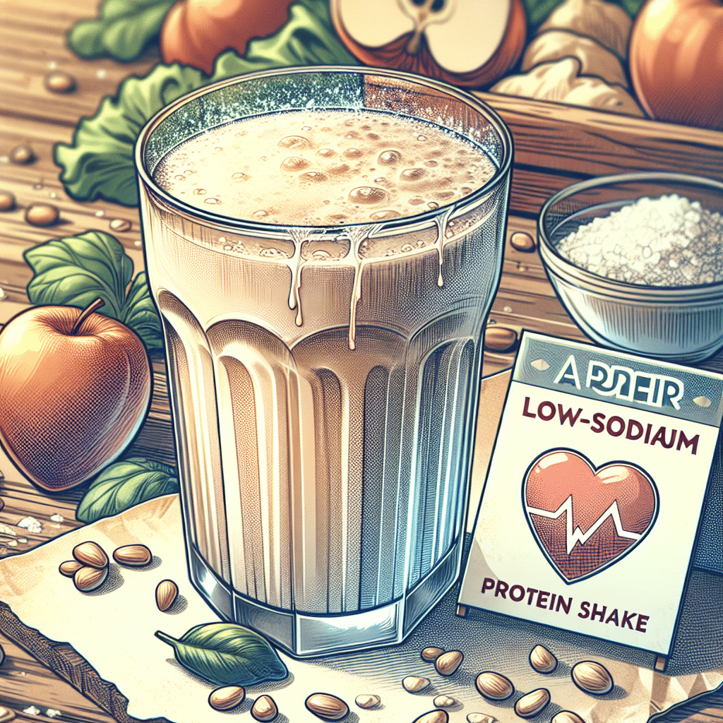 Low Sodium Protein Shake: Heart-Healthy Beverage Options