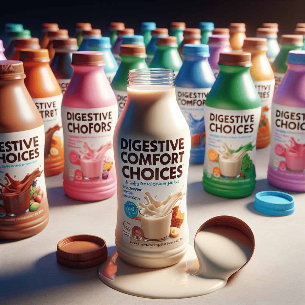 Lactose-Free Protein Drinks: Digestive Comfort Choices