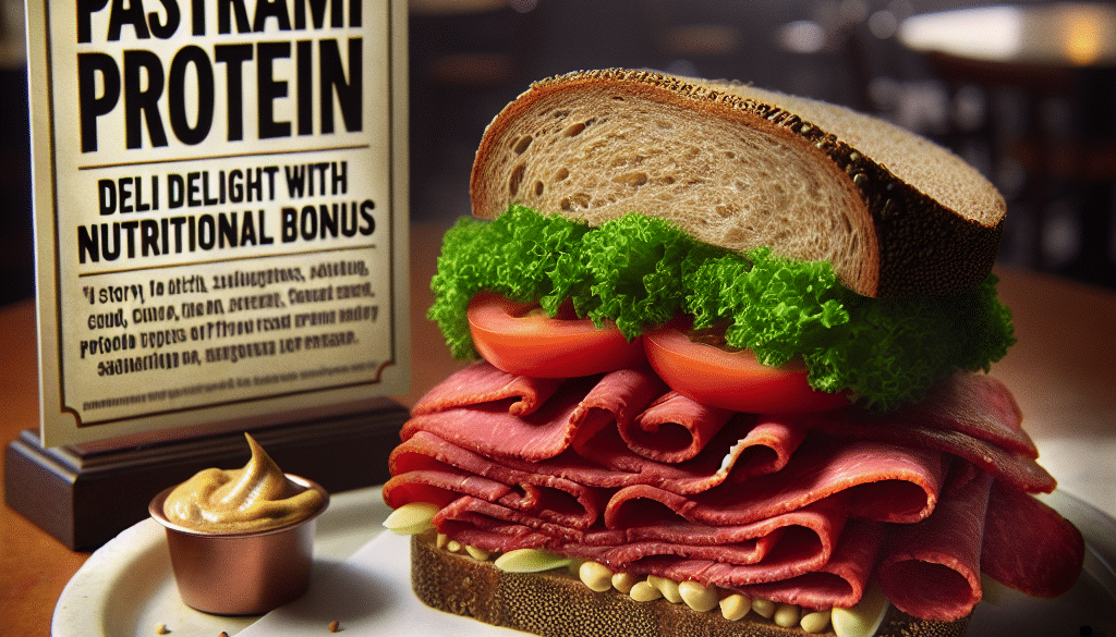 Pastrami Protein: Deli Delight with a Nutritional Bonus