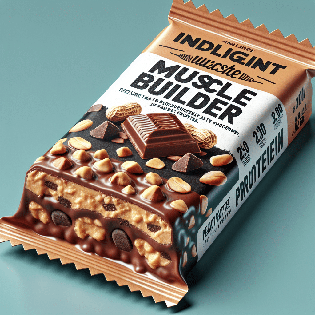 Peanut Butter Chocolate Protein Bar: Indulgent Muscle Builder