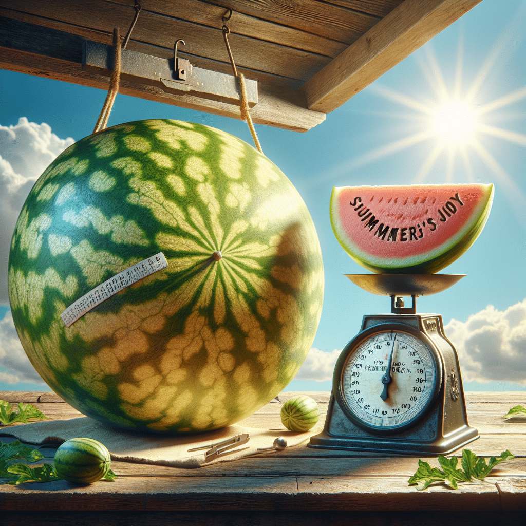 Watermelon Weight: How Heavy is Summer's Joy?