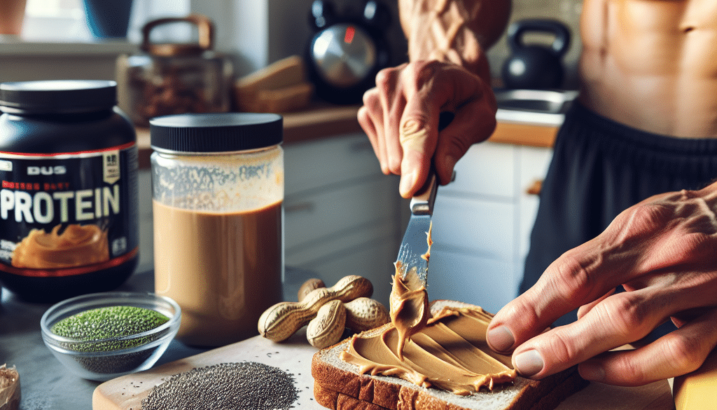 Peanut Butter Protein Sandwich: Spreading Muscular Lunches