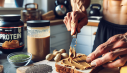 Peanut Butter Protein Sandwich: Spreading Muscular Lunches