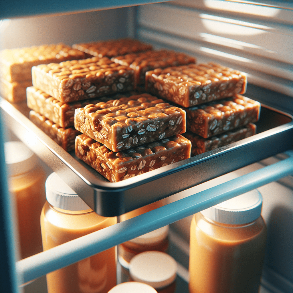 Peanut Butter Protein Bars Refrigerated: Cool Way to Protein