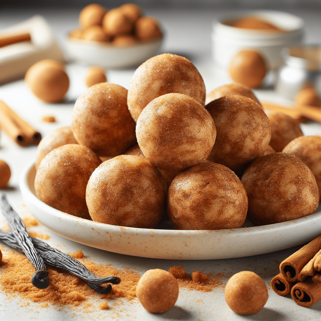 Snickerdoodle Protein Balls: Easy, Healthy Snack