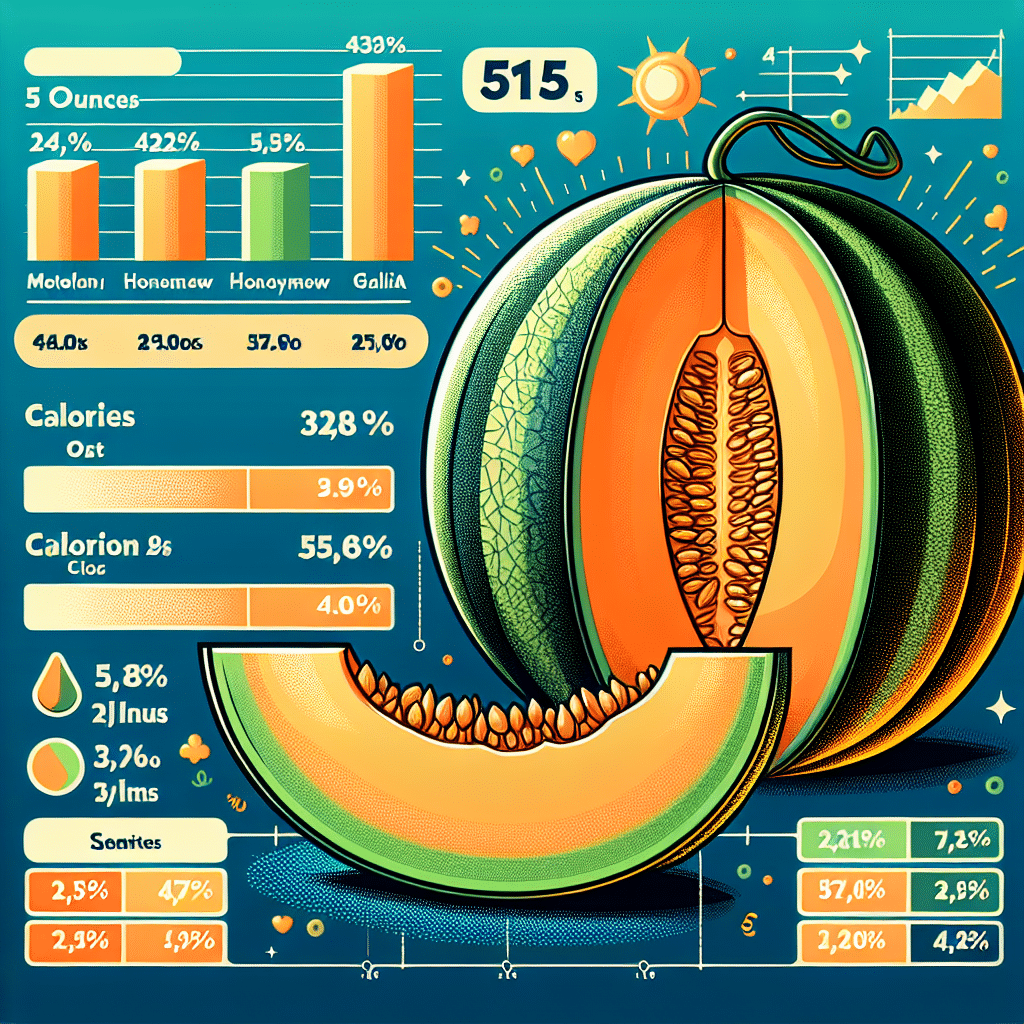 5 oz of Cantaloupe Calories: Melon Comparison