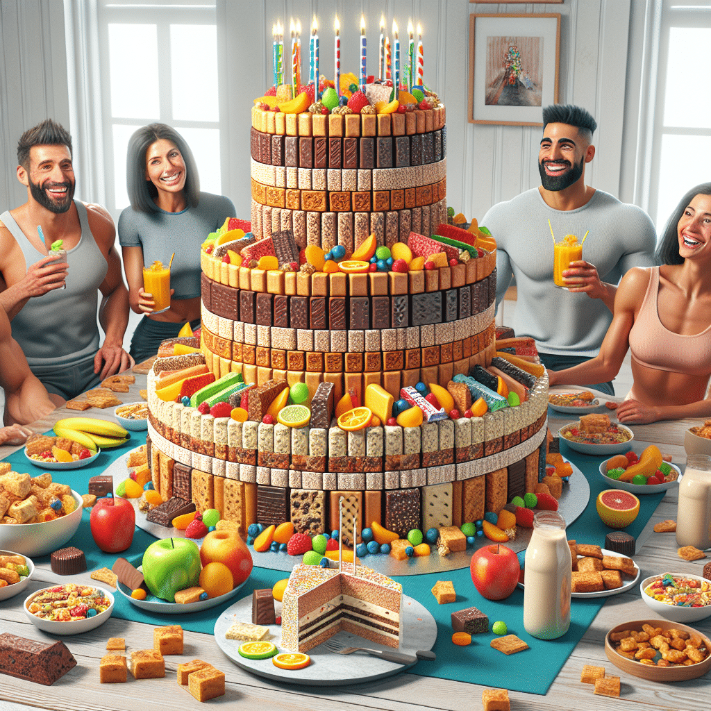Protein Bar Birthday Cake: Celebrate Healthy Living