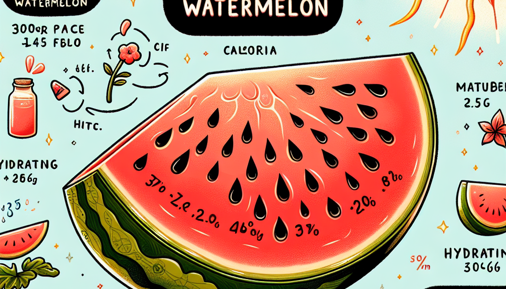 300g Watermelon Calories: Healthy Hydration