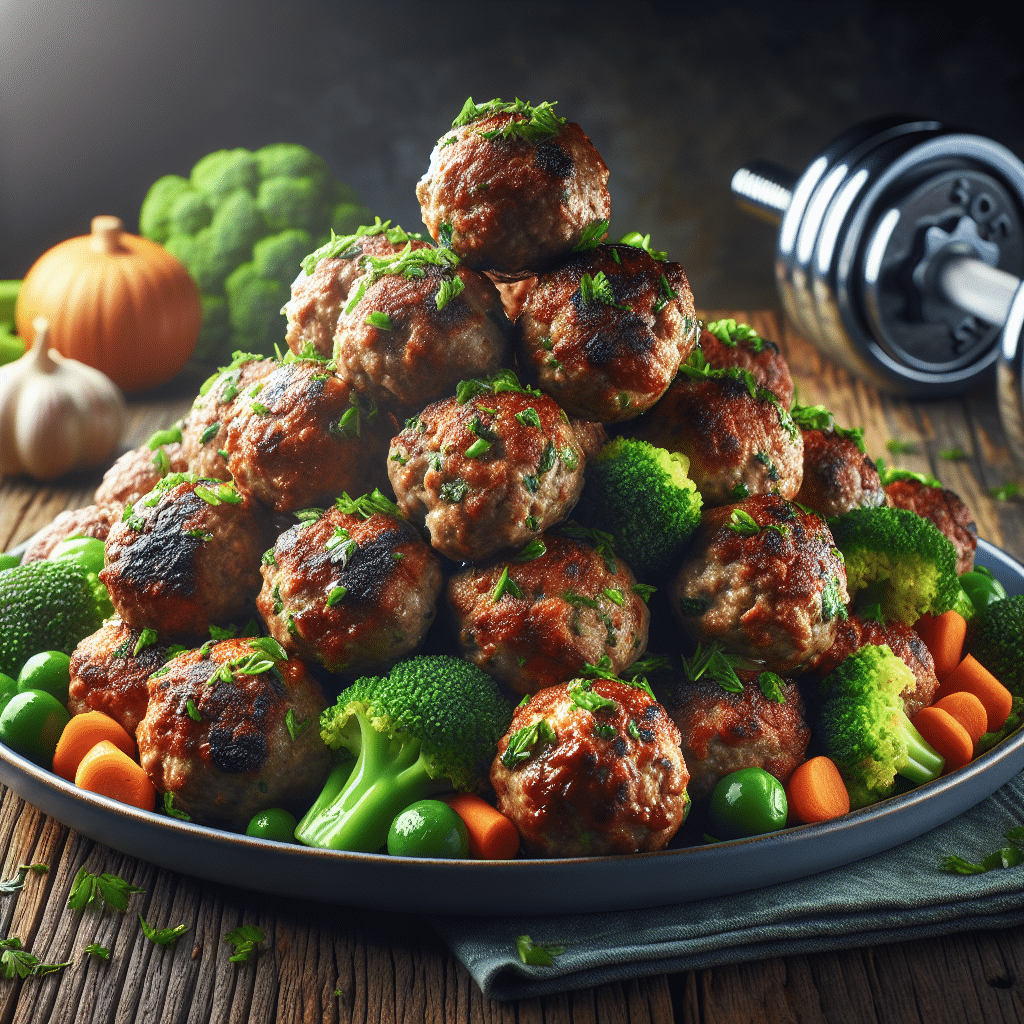 High Protein Meatballs: Savory Muscle Building