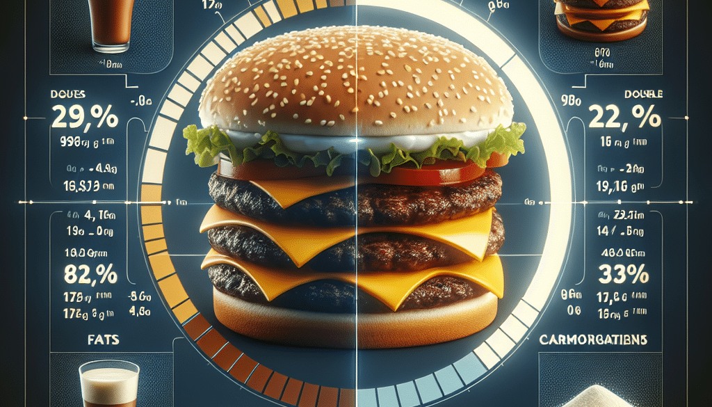 How Much Protein in a Double Cheeseburger: Fast Food Nutritional Facts