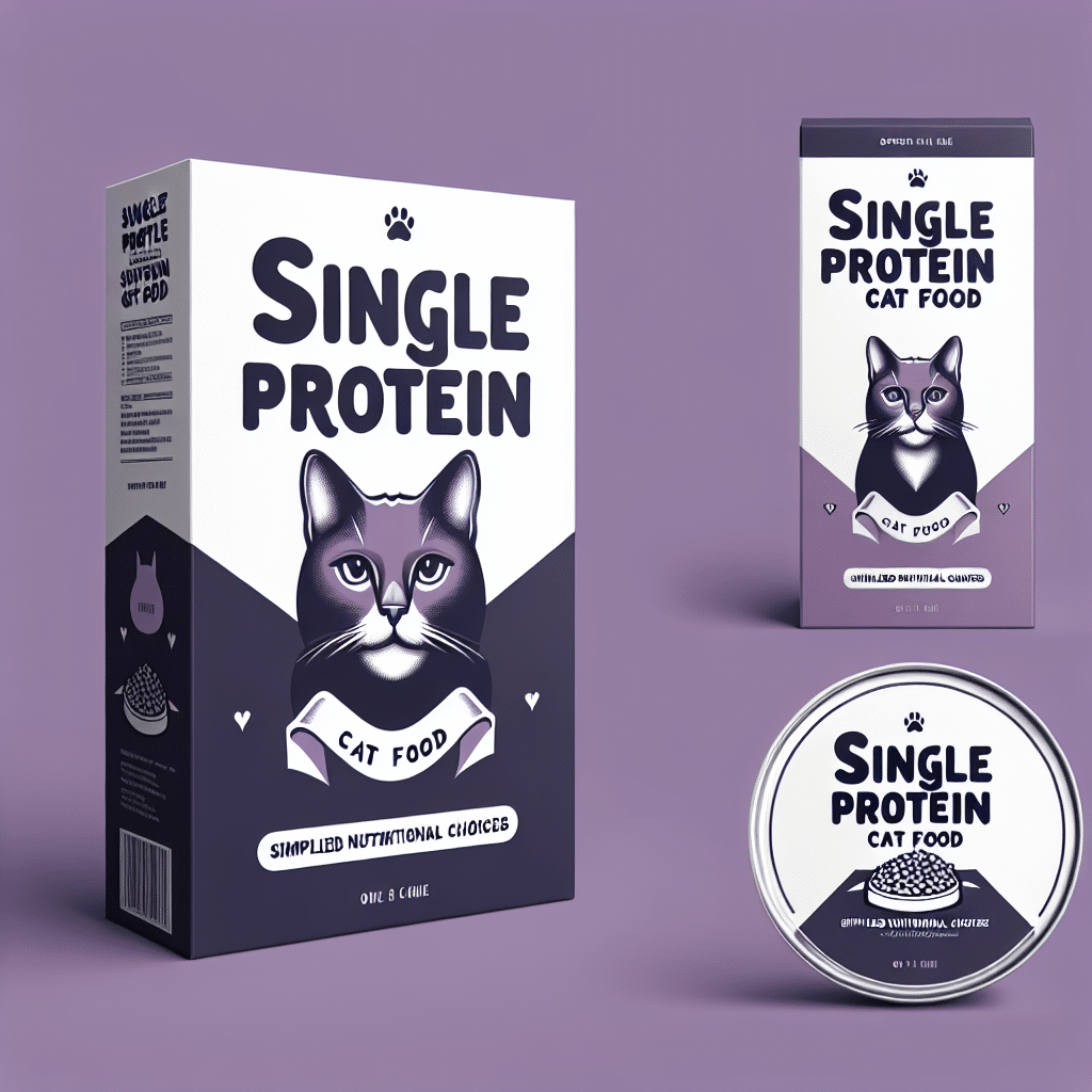 Single Protein Cat Food Simplified Nutritional Choices ETprotein Single Protein Cat Food Simplified Nutritional Choices ETprotein