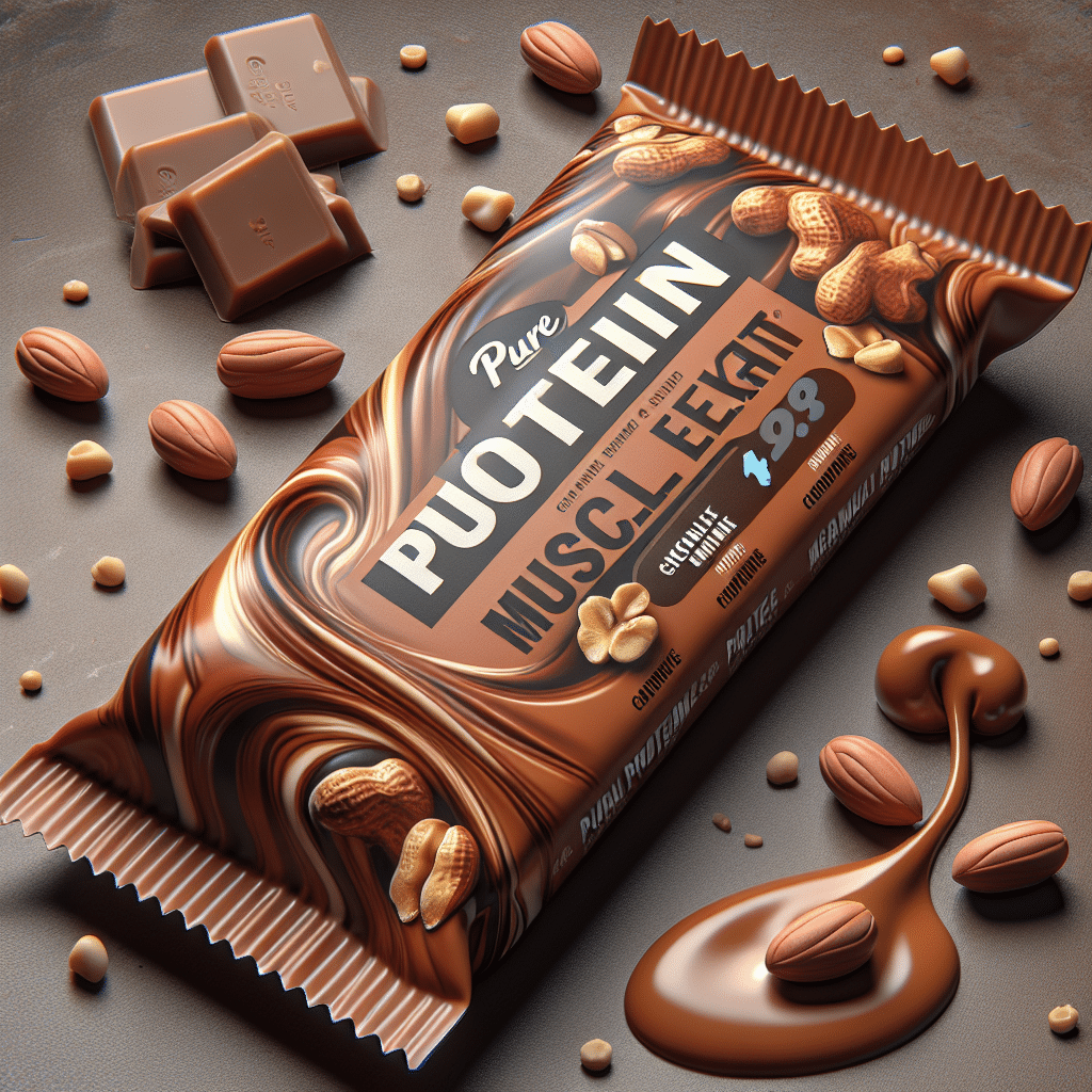 Pure Protein Bars Chocolate Peanut Caramel: Caramel Muscle Delights