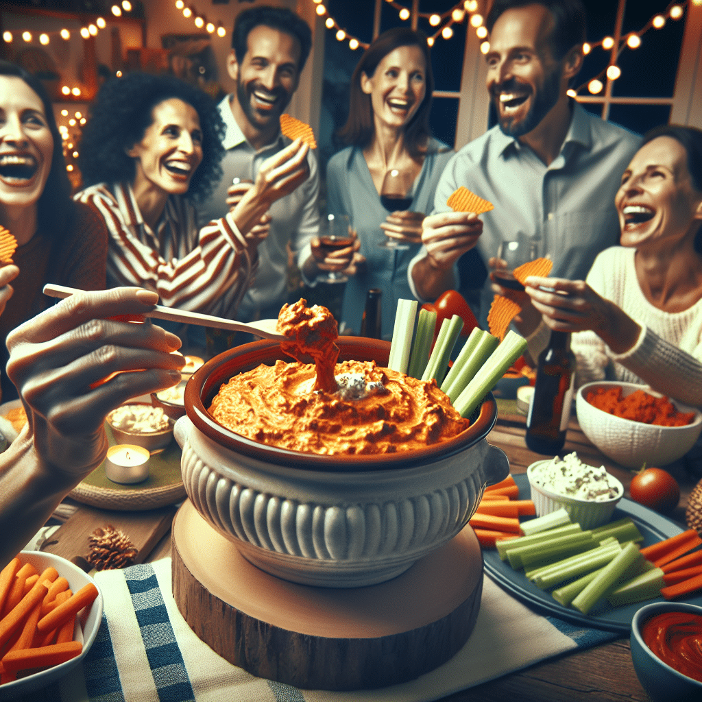 Protein Buffalo Chicken Dip: Party Favorites Made Healthy