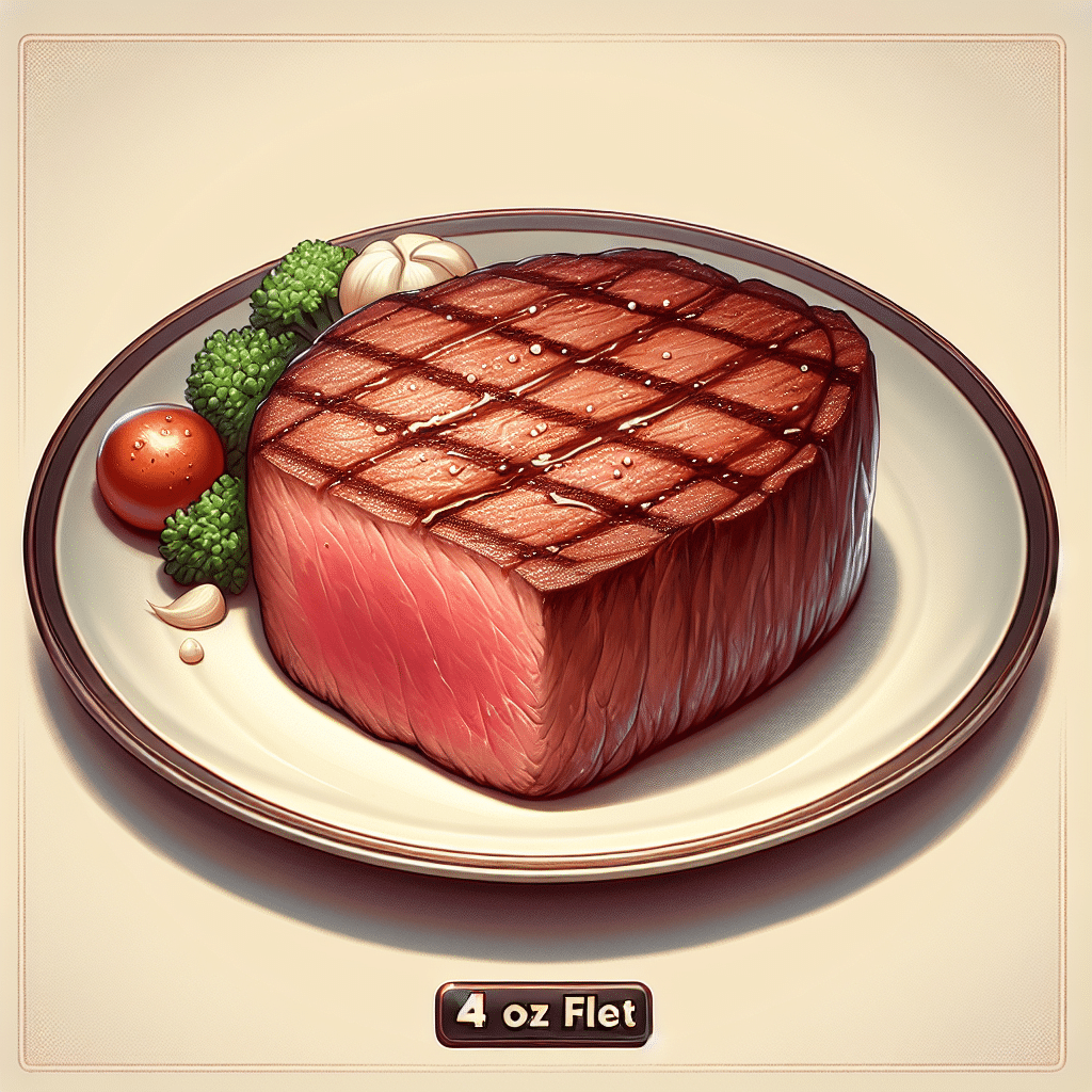 4 oz Filet Mignon Protein: Lean Luxury
