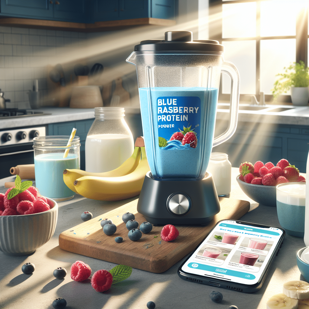 Blue Raspberry Protein Powder: Energizing Drink Recipes