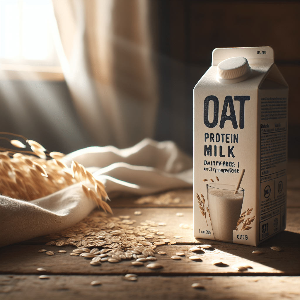 Protein Oat Milk: Dairy-Free Nutritional Boost