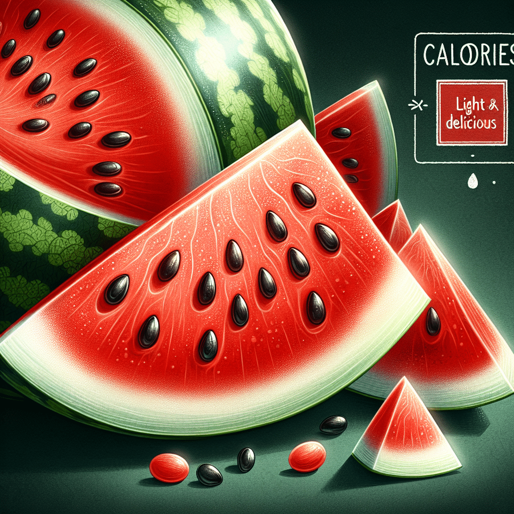 A Slice of Watermelon Calories: Light and Delicious