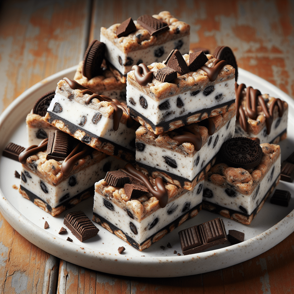 Cookies and Cream Protein Bars: A Delicious Treat