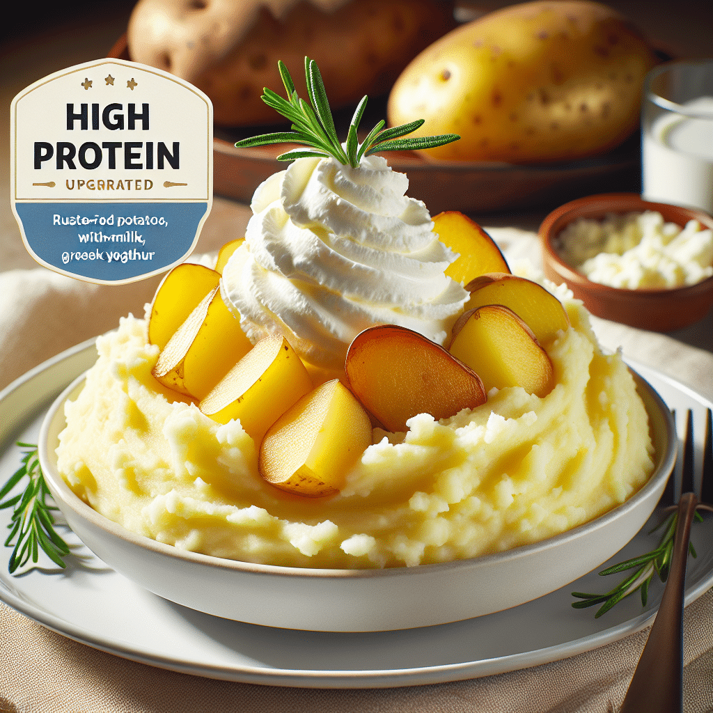 High Protein Mashed Potatoes: Comfort Food Upgraded