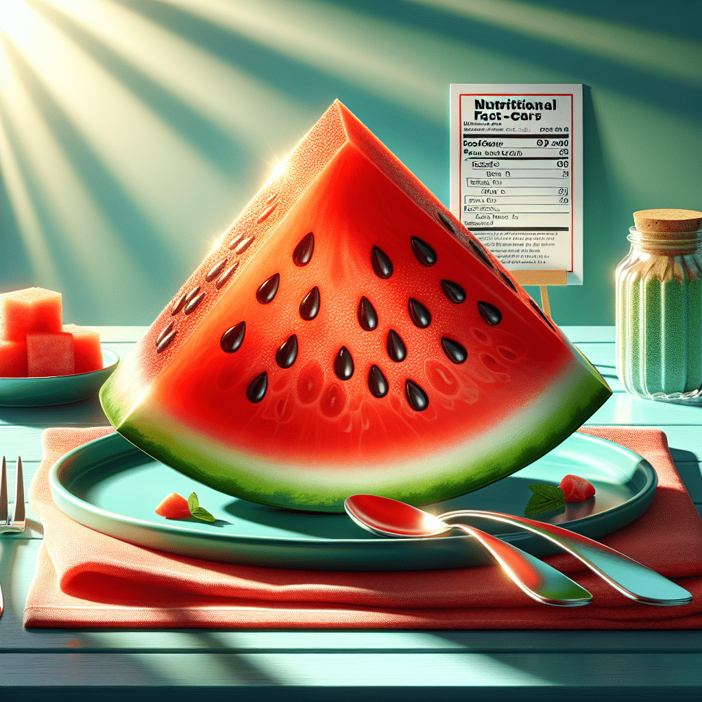 Watermelon Wedge Calories: A Light Snack