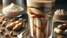 Peanut Butter Vanilla Protein Shake: Creamy Muscle Blend