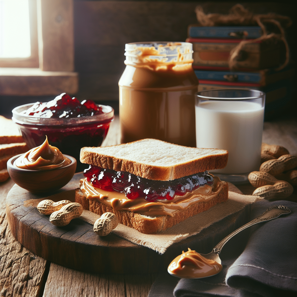 Protein Peanut Butter and Jelly Sandwich: Nostalgic Muscle Treat