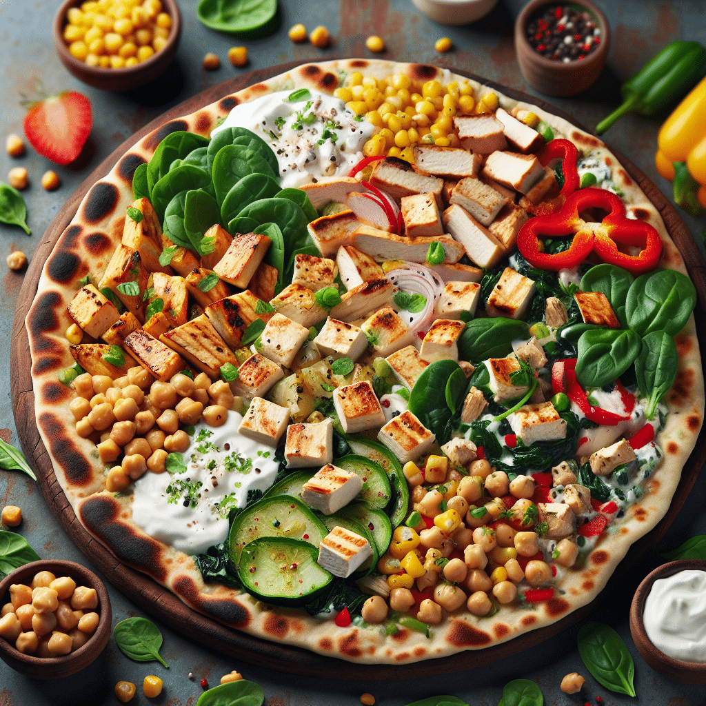 Protein Flatbread: A New Take on Classic Comfort Food