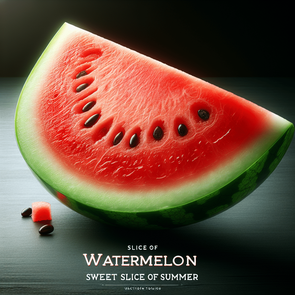 Slice of Watermelon Calories: Sweet Slice of Summer