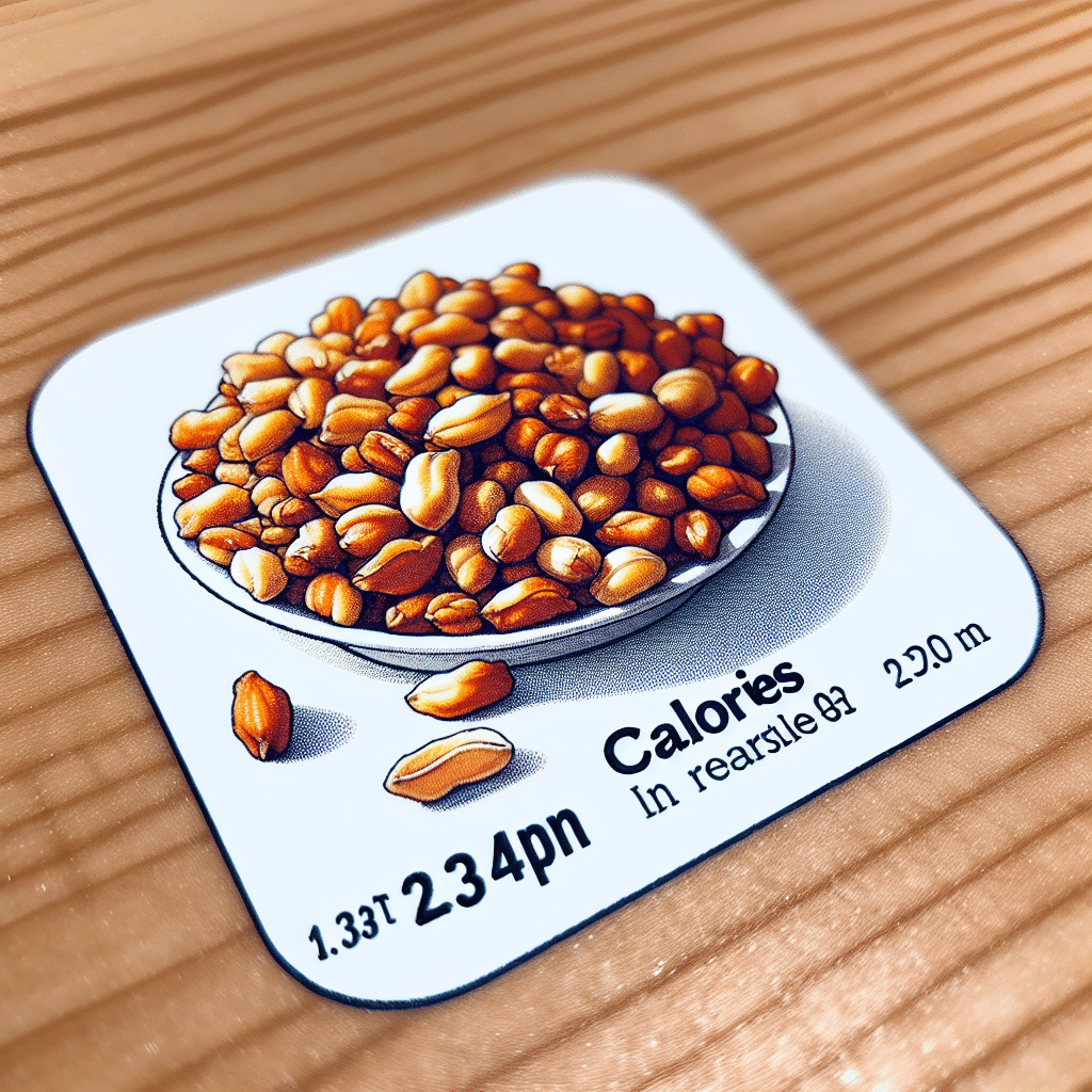 Calories of Roasted Peanuts: Crunchy Calorie Count