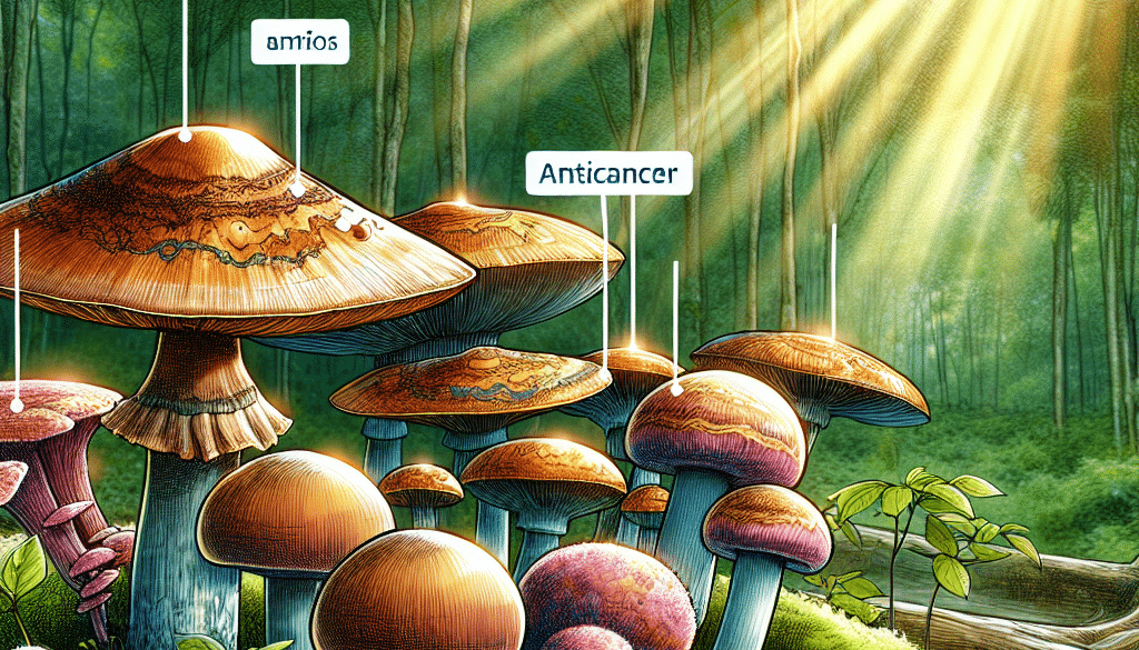 Which mushroom is anticancer property?