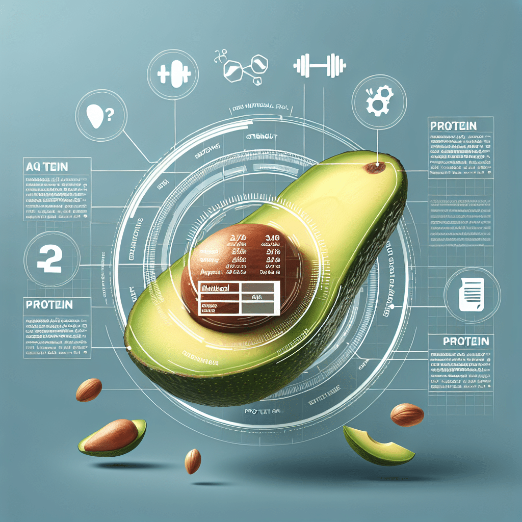 Does avocado have protein etprotein