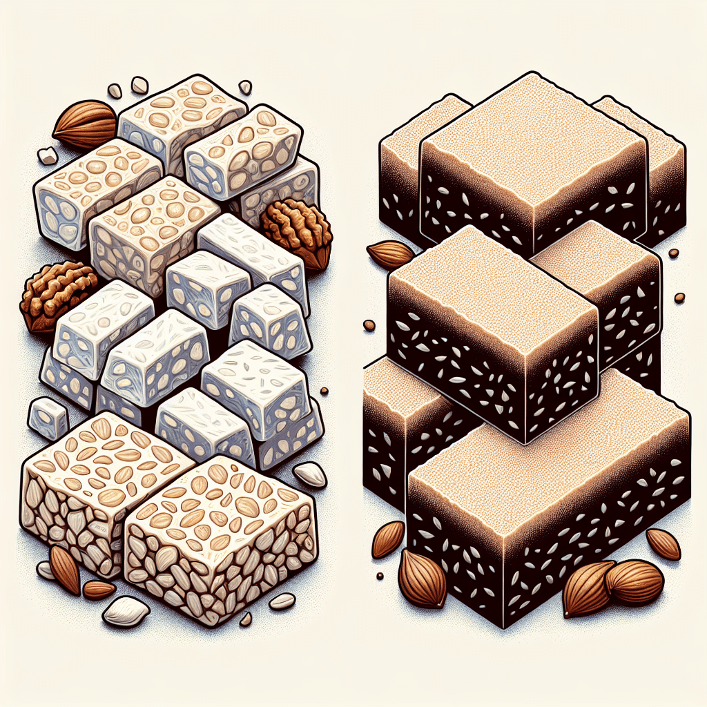 What's The Difference Between Nougat And Halva?