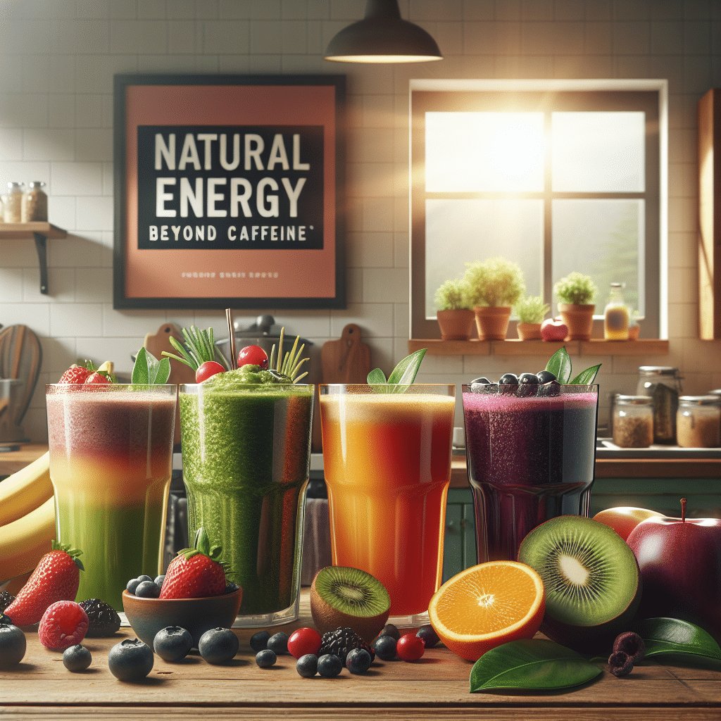 Natural Energy: Beyond Caffeine in Functional Beverages