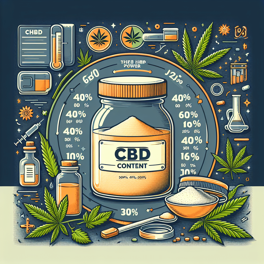 How Much CBD Is In Hemp Powder?