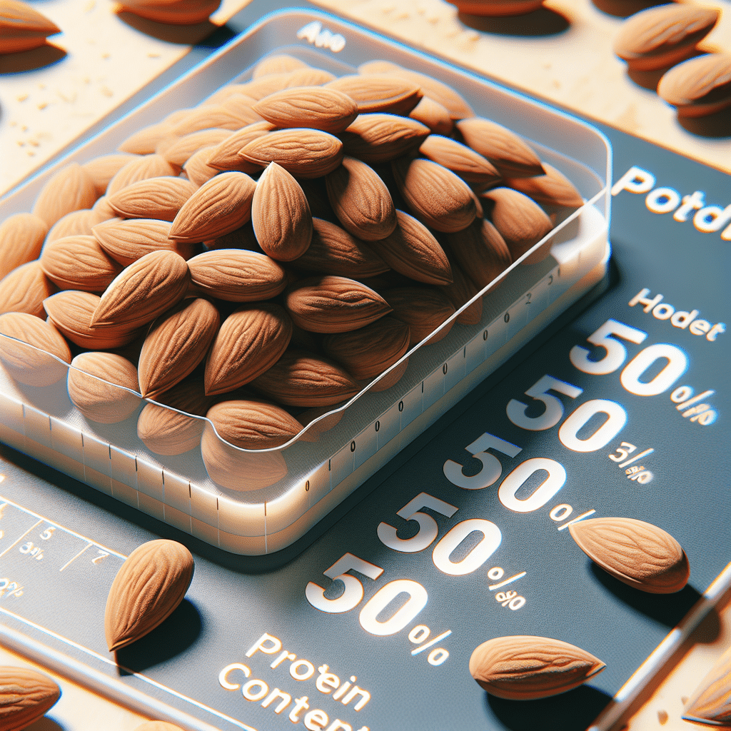 How Much Protein Is In 50 Almonds?