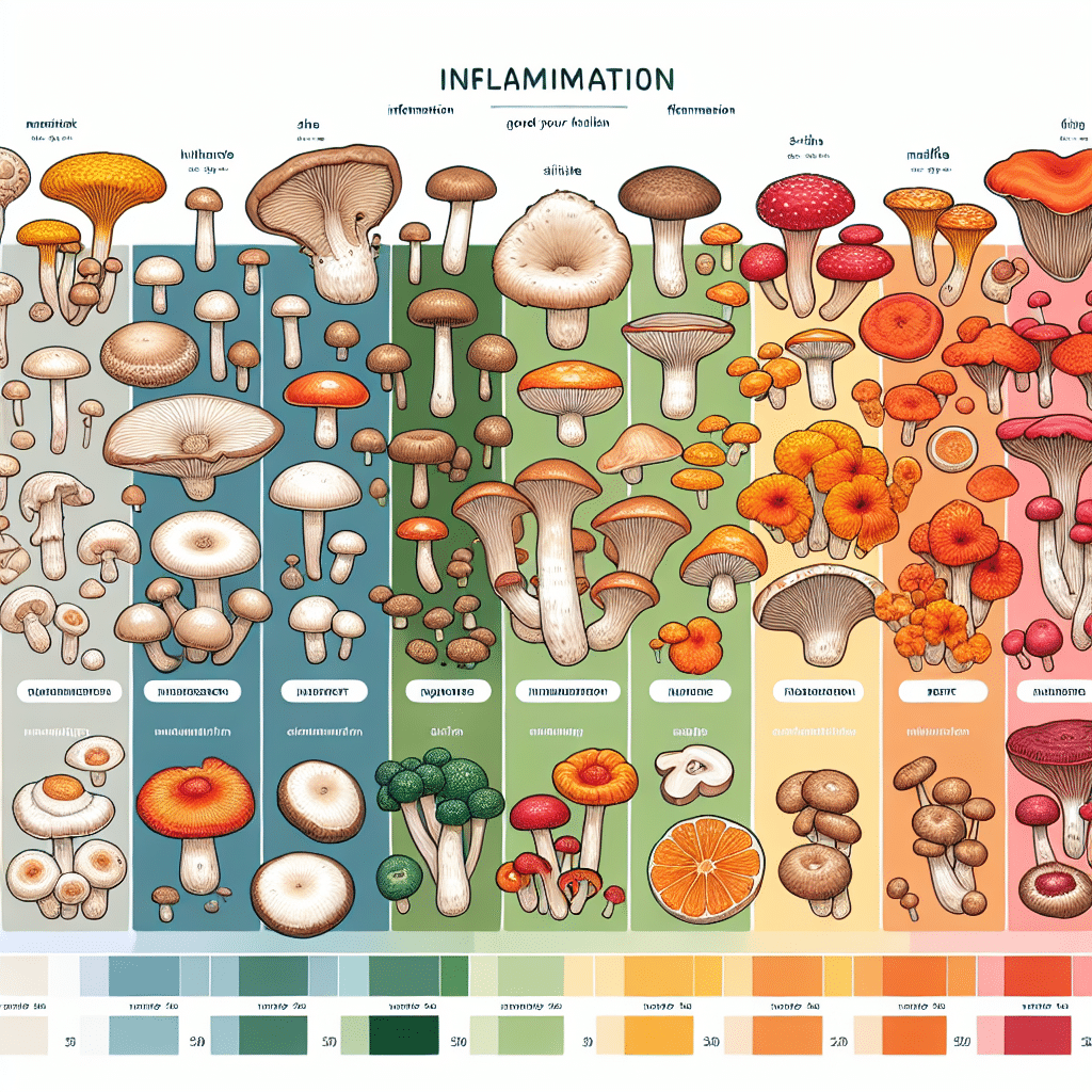 Which mushroom is best for inflammation?