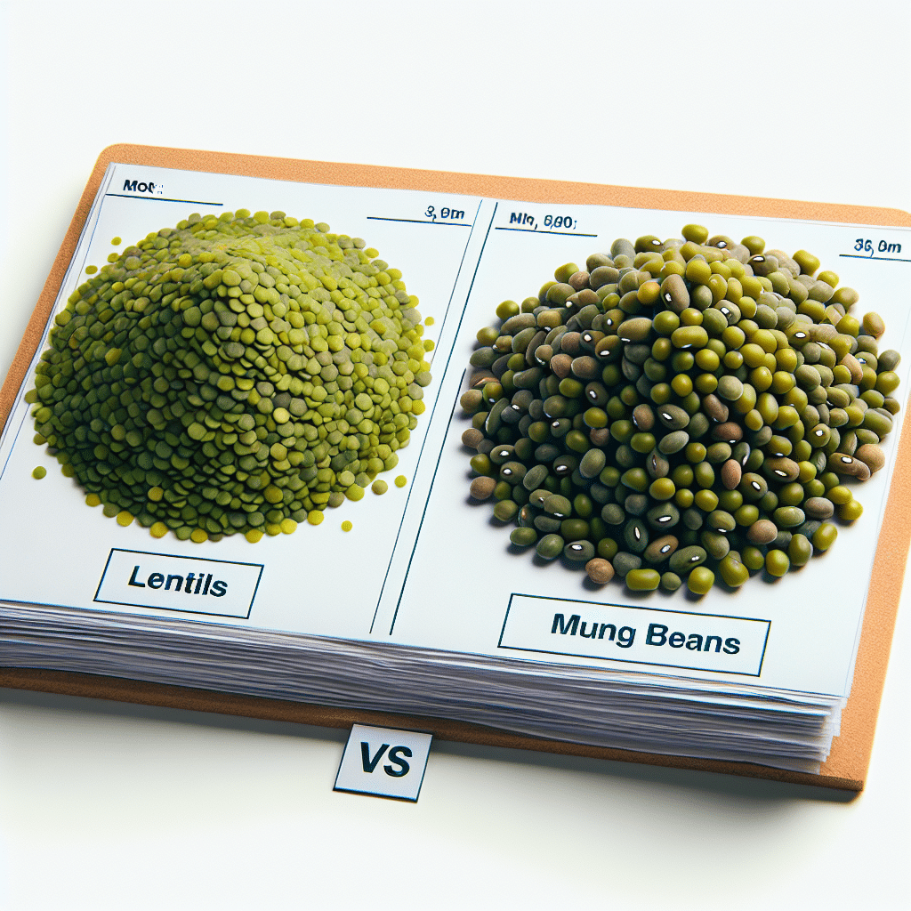 Are Lentils And Mung Beans The Same Thing?
