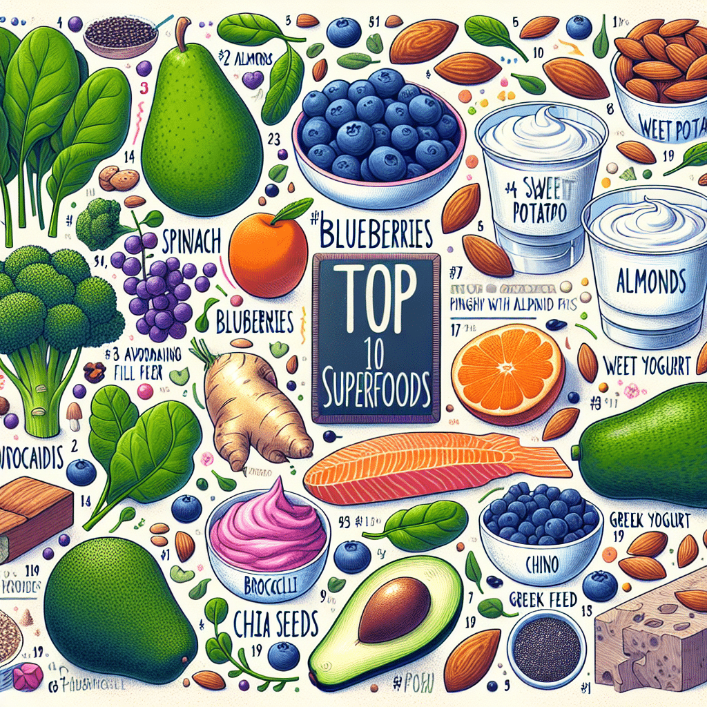 What are top 10 super foods?